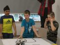Roboter-und-Linie